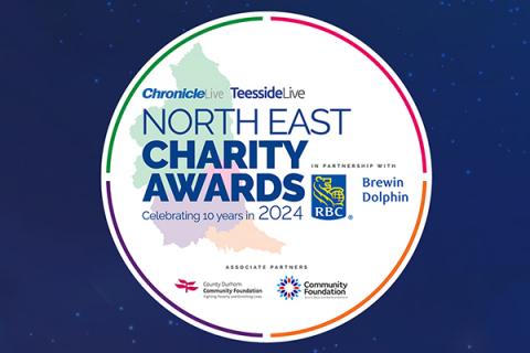 The North East Charity Awards logo