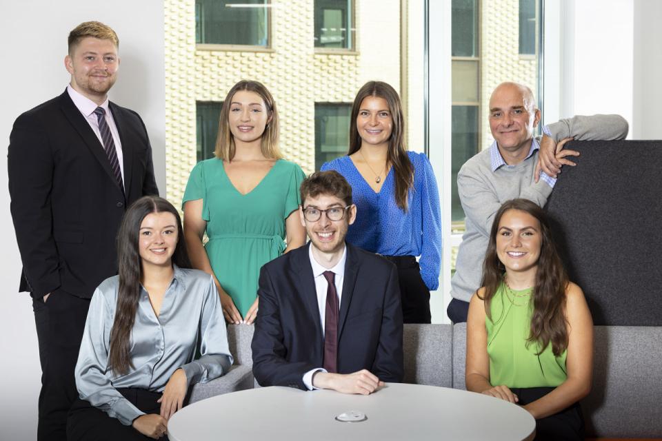 Six new trainees welcomed by Jason Wainwright