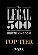 Legal 500 uk top tier firm 2023