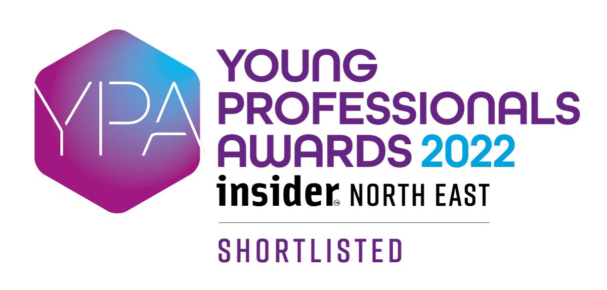 An image showing the logo for the Young Professionals Awards 2022 with the title 