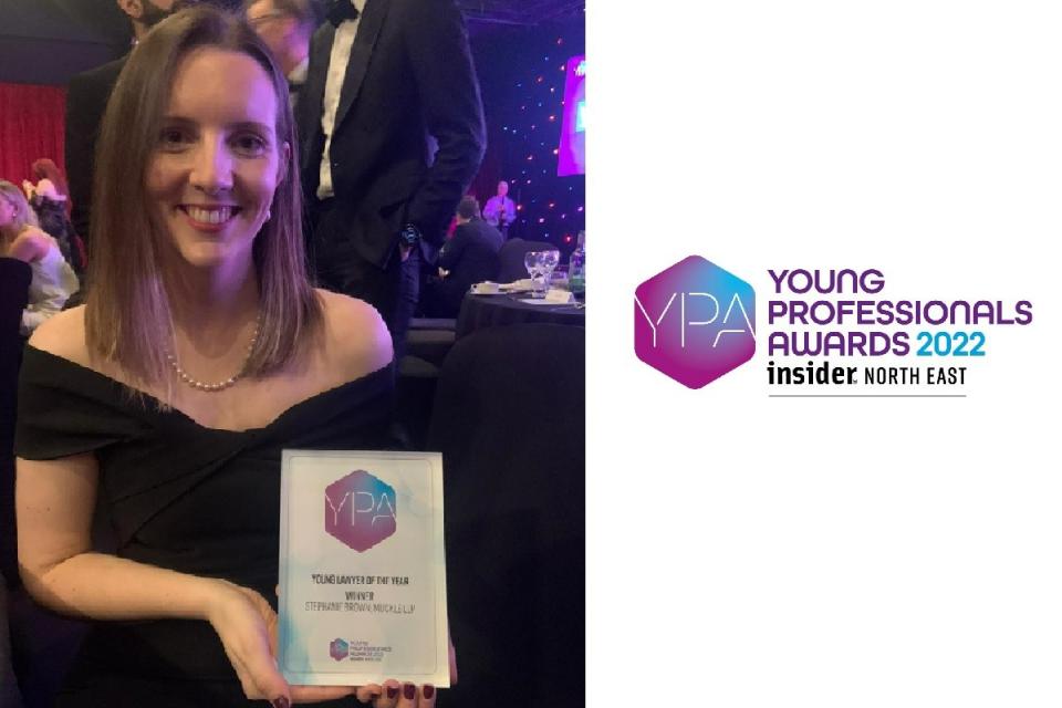 Stephanie Brown wins Young Professional Award