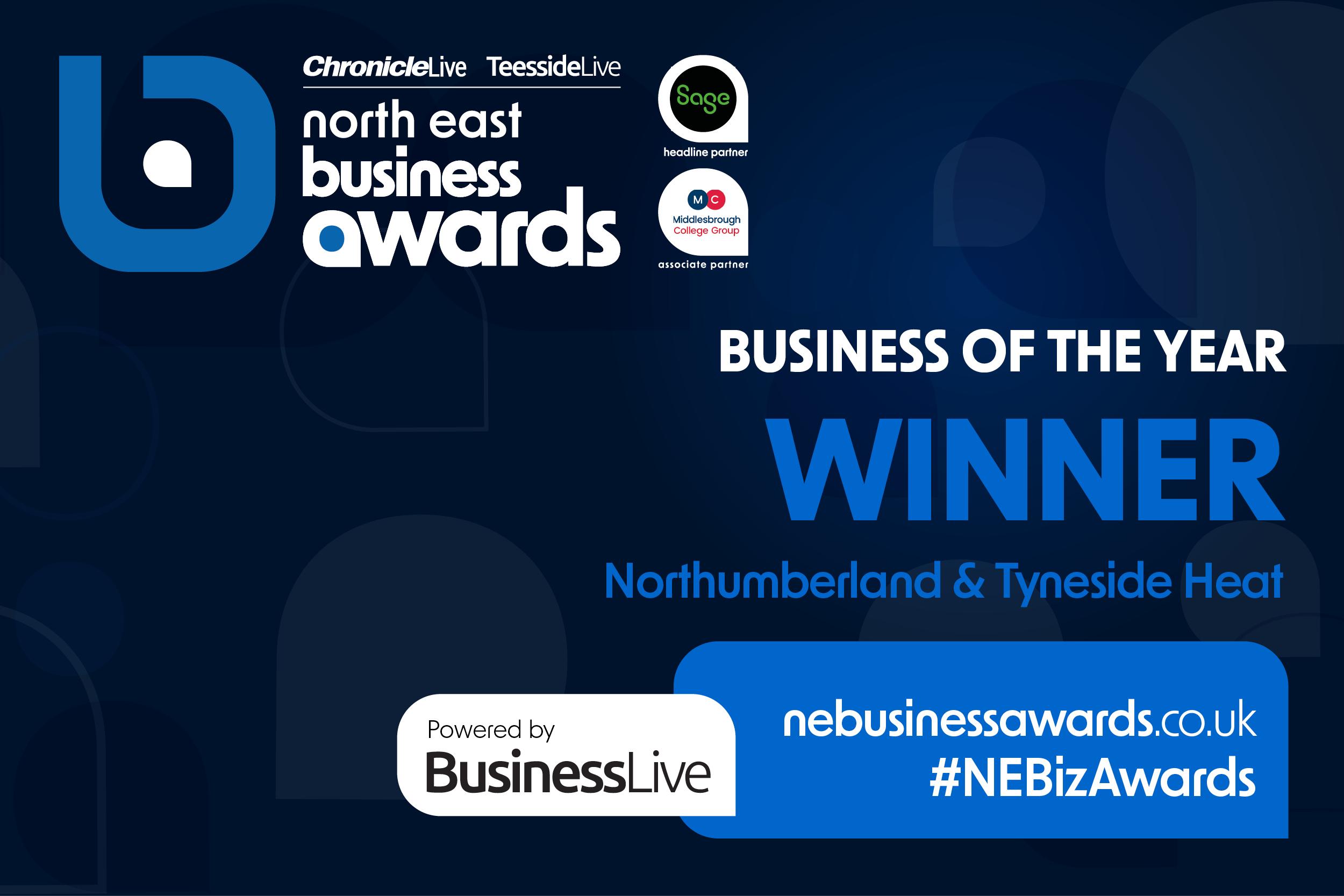 Business of the year winner logo