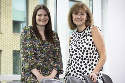 L-R Ailsa Charlton, solicitor, and Susan Howe, equity partner, both in Muckle's dispute resolution team