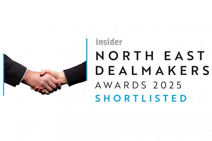 North East Dealmaker Awards 2025 shortlisted logo
