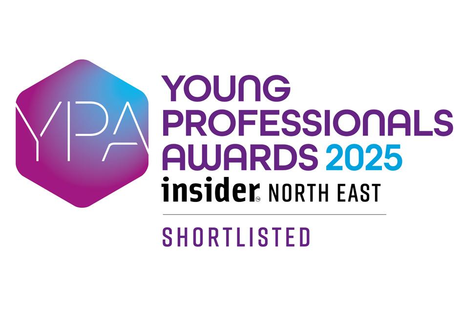Insider North East Young Professionals Awards 2025 shortlisted logo