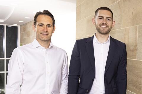 Philip Clare, head of corporate at Muckle LLP and Jordon Goodman, solicitor at Muckle LLP