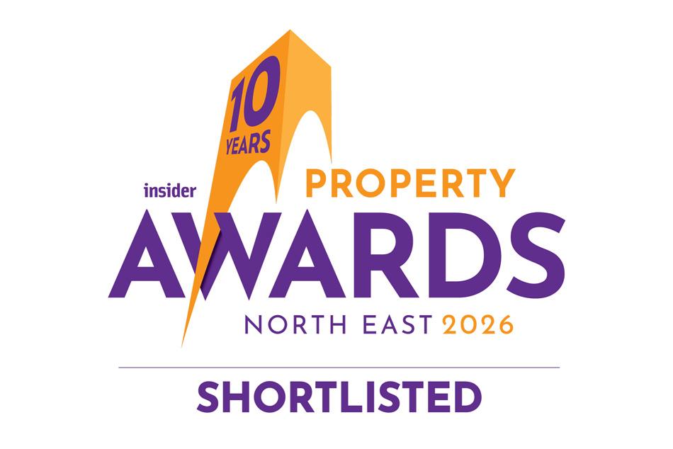 Insider North East Property Awards 2026 shortlisted logo