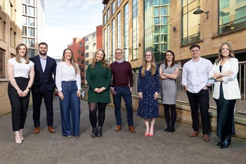 Georgia Sproat, Tom Small, Kate Rickett, Lydia Stewart, Anthony Evans, Olivia Tindle, Amy Carlton, Kieran O'Donoghue and Claire Naughten