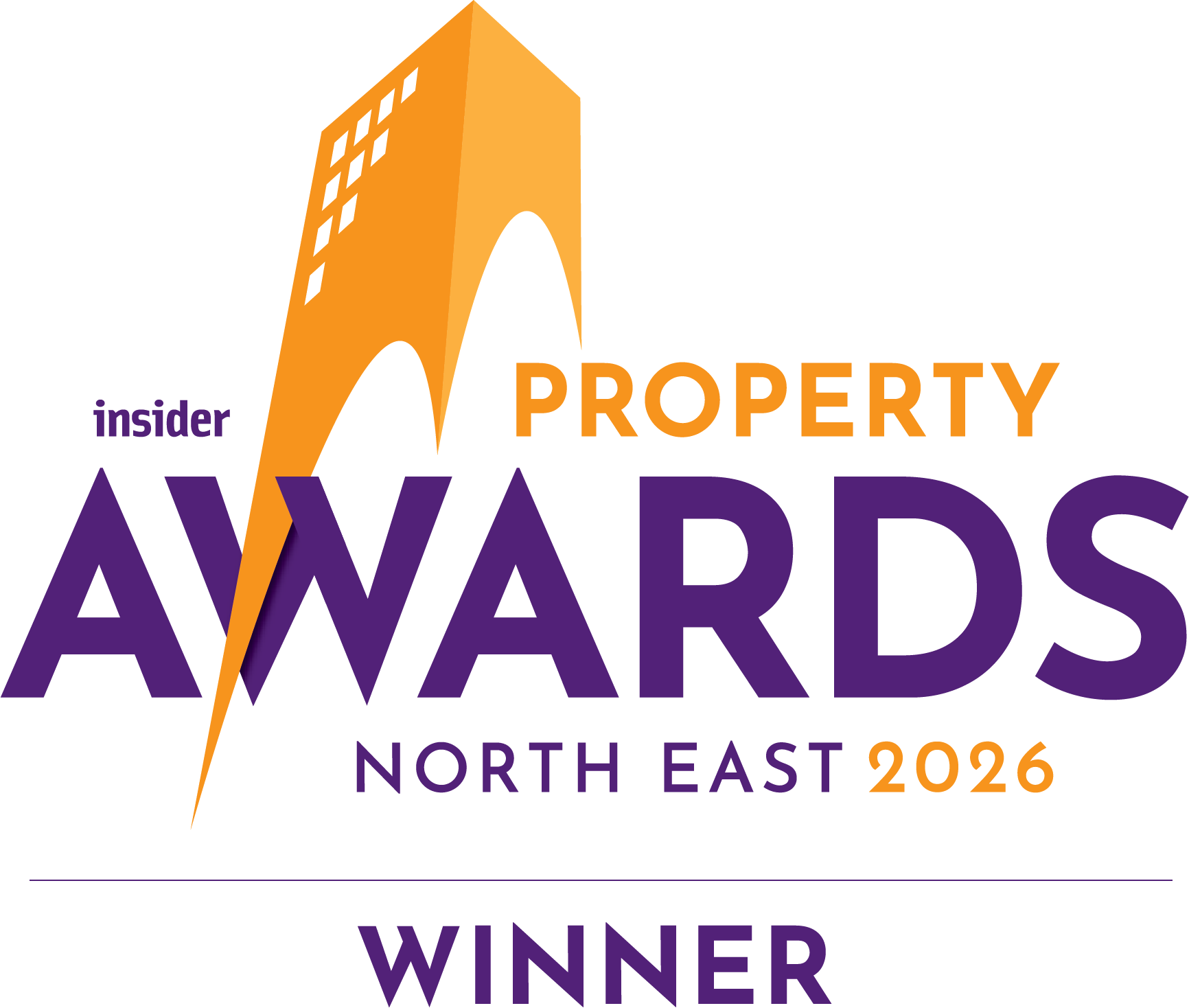 North East Property Awards 2026 winners logo