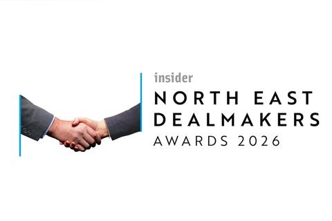 The logo for the Insider North East Dealmakers Awards 2026 