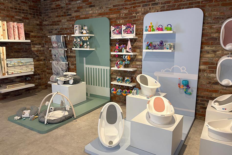 Baby product showroom