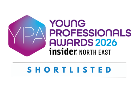 Logo for the 2026 Insider North East Young Professionals Awards shortlist