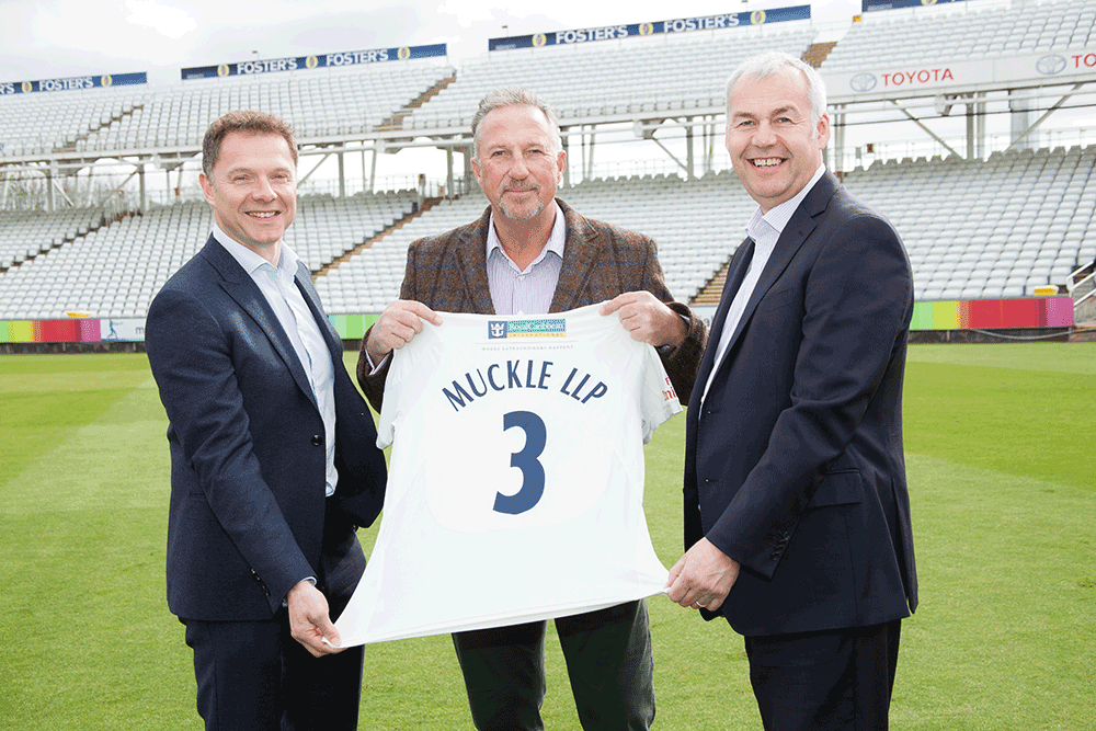 Muckle LLP sign new three year partnership with Durham County Cricket Club