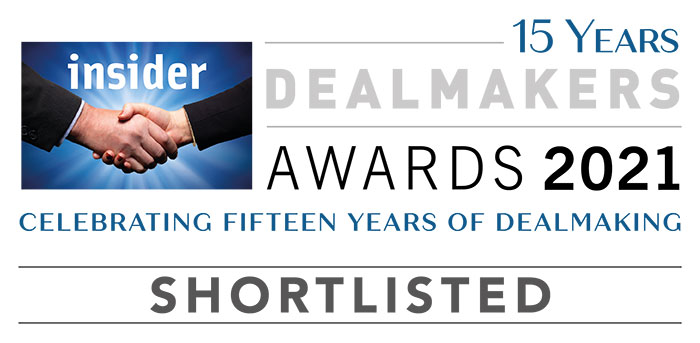 Muckle sweeping shortlist success in Dealmakers awards