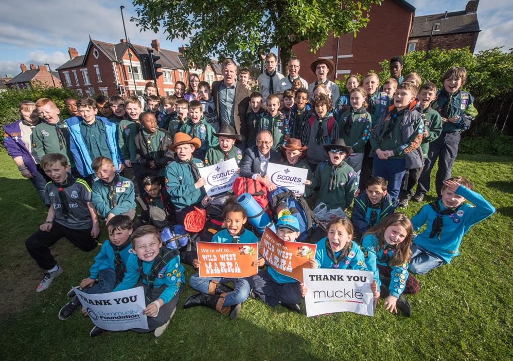 Muckle LLP helps scouts to partner up at Wild West Marra Camp