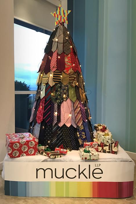 Muckle LLP has Christmas all tied up