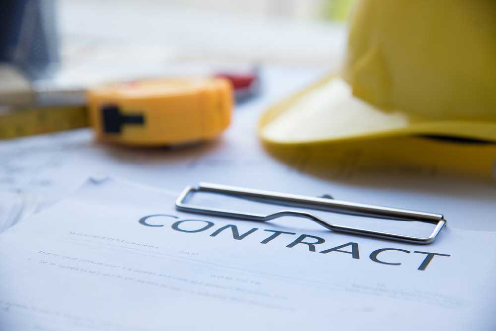 Dangers in suspension of performance of a construction contract