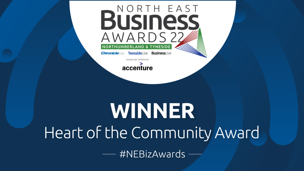 North East Business Awards 2022 – Heart of the Community Winner