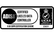 Certified LOCS 23 data controller