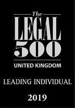 Legal 500 Leading individual 2019