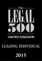 Legal 500 Leading Individual 2015