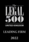 1. The Legal 500 UK – Leading Firm