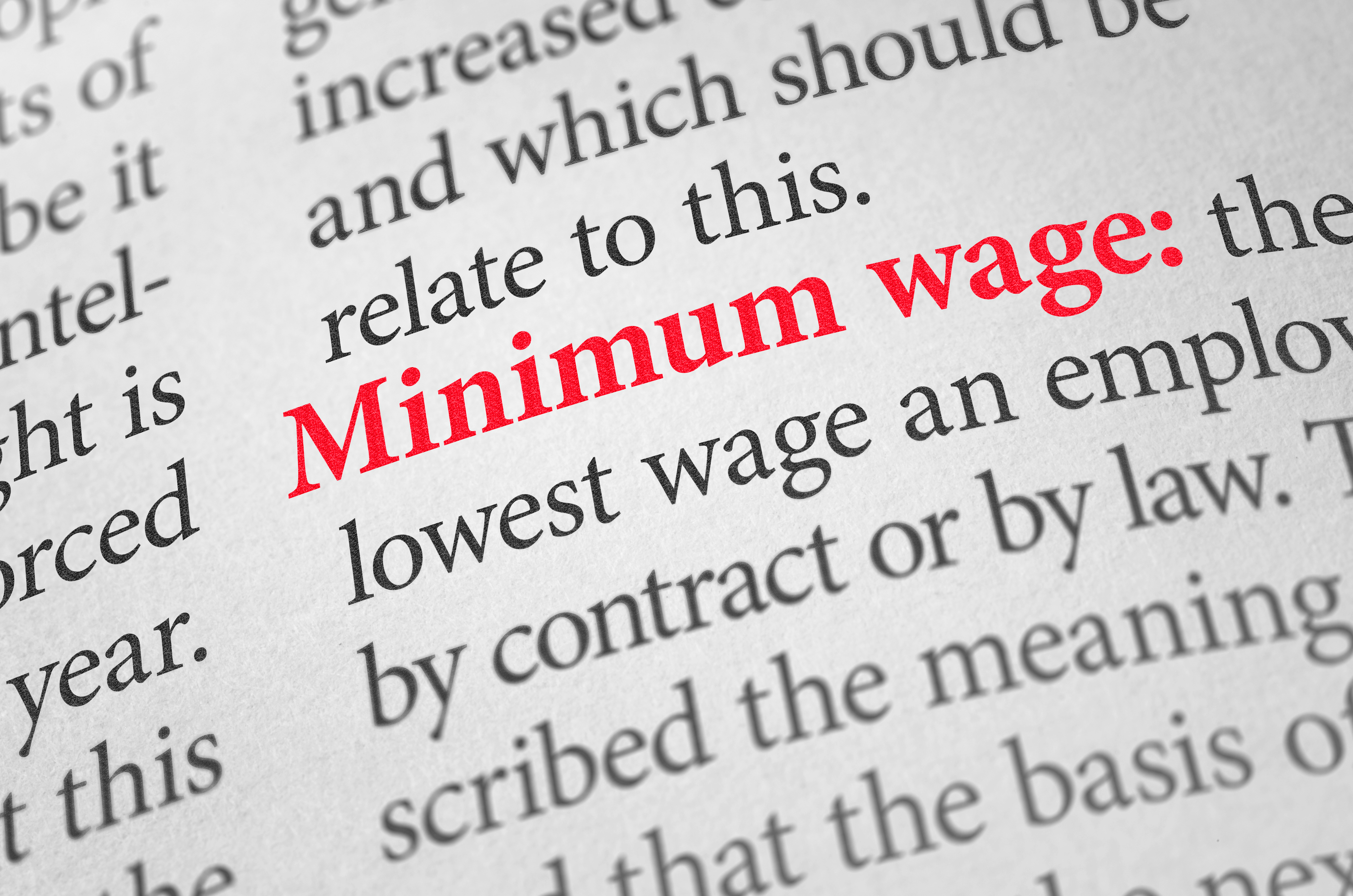 Minimum wage